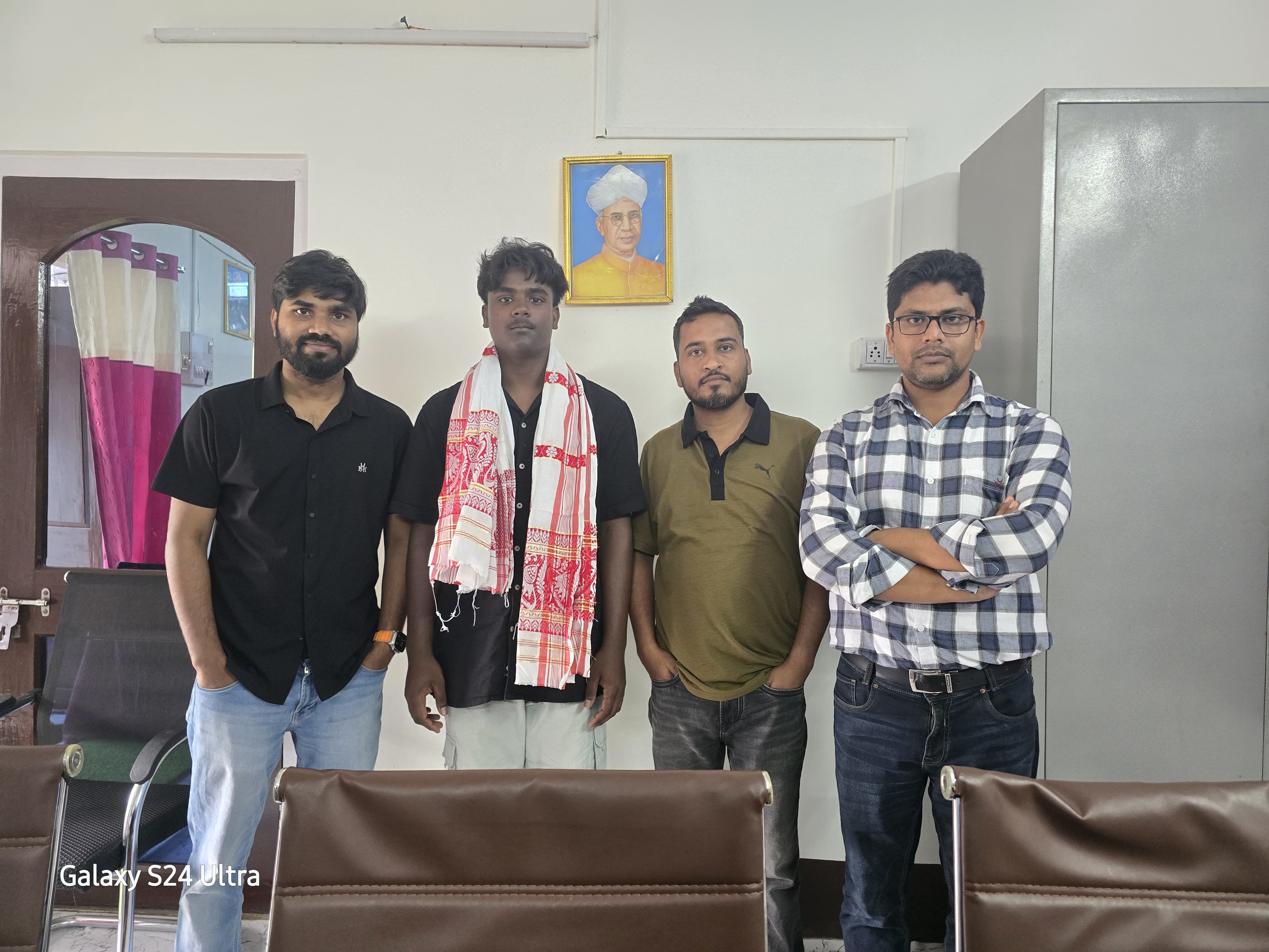 SAMIUL ISLAM 96 % IN HS (SC) 2025 WITH MANAGEMENT TEAM